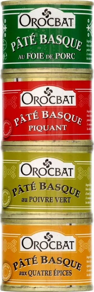 4 Pots de Paté Basque