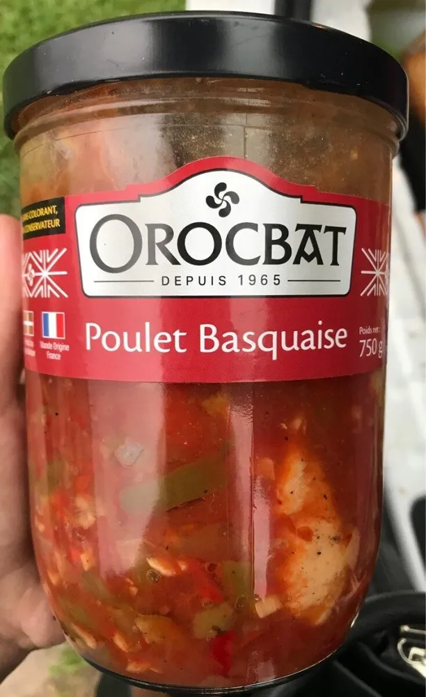 Poulet basquaise