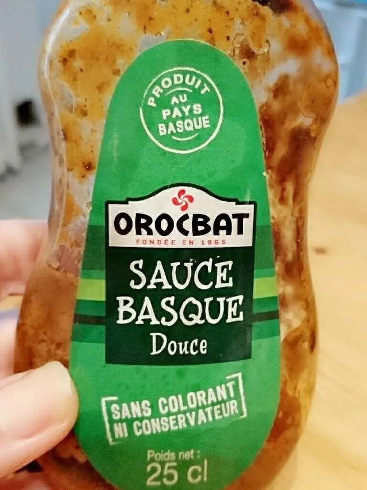 Sauce basque douce