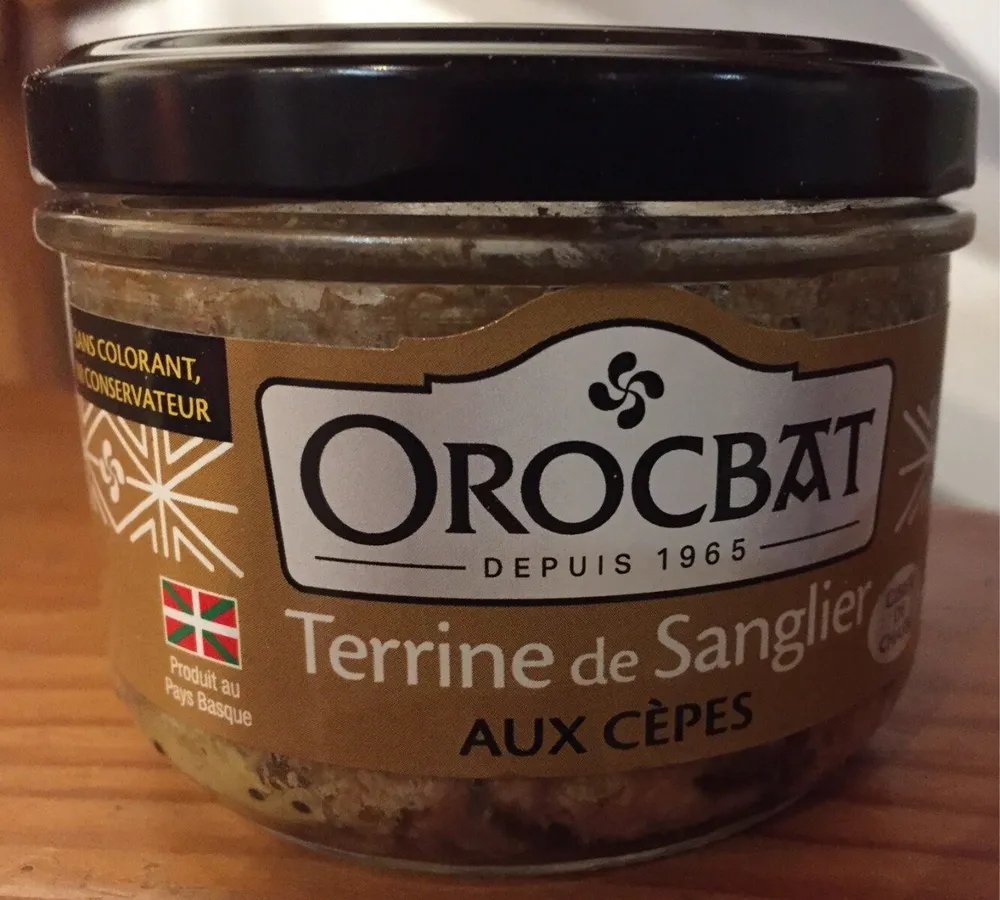 Terrine de sanglier