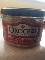 Paté de campagne et son medaillon de foie