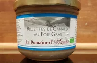Rillettes de canard au foie gras