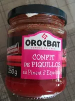Confit de piquillos au piment d'Espelette