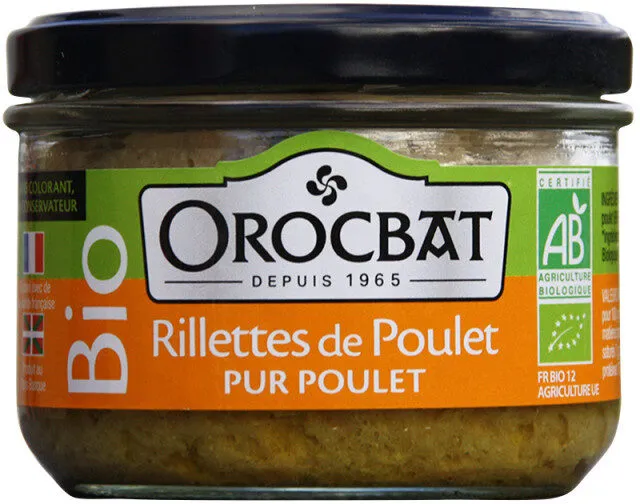 Rillettes De Poulet Bio - Pur Poulet