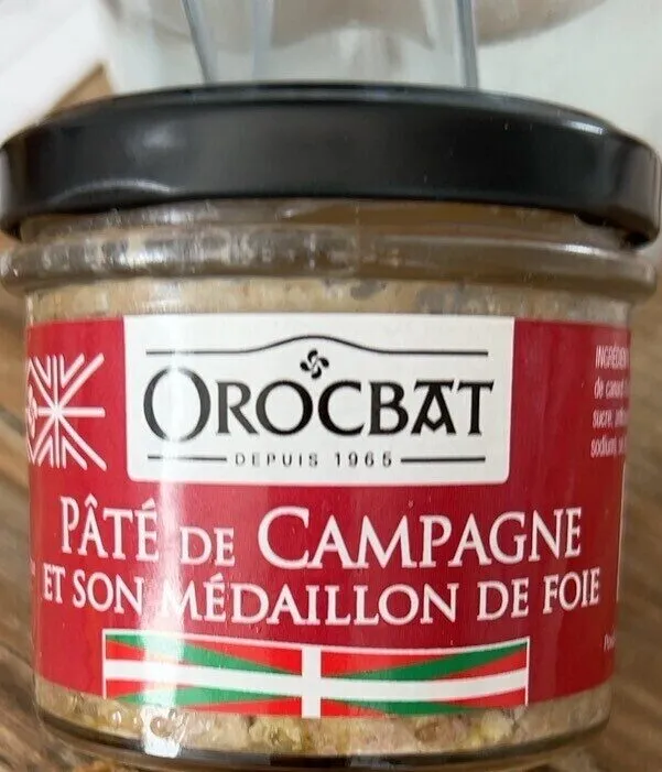 Paté de campagne et son medaillon