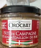 Paté de campagne et son medaillon