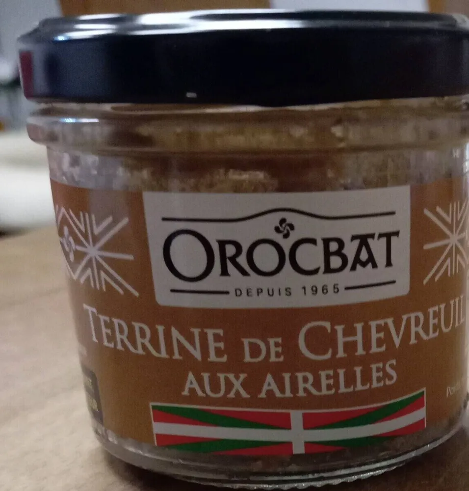 TERRINE DE CHEVREUIL AUX AIRELLES