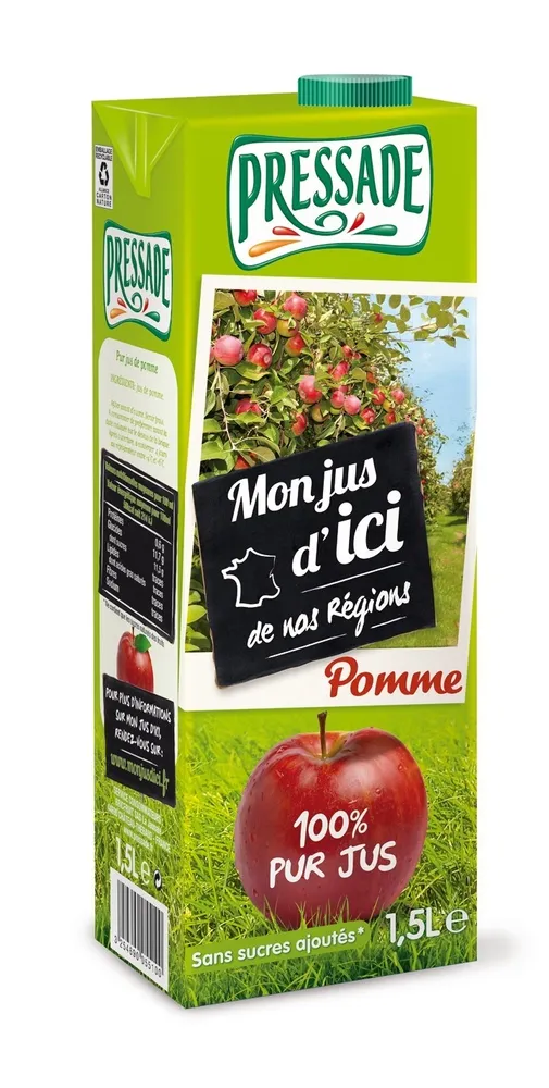 Jus de pomme Pressade