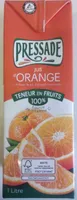 100% Jus d'orange à base de jus d'orange concentré