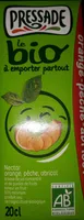 Le bio - Nectar orange pêche abricot