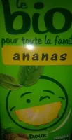 Pressade ananas bio