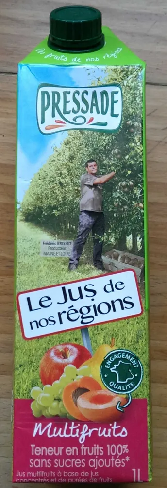 Le Jus de nos Régions - Multifruits