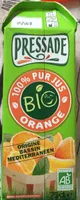 Jus d'orange 100% pur jus bio