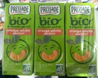 Le Bio à emporter partout Orange - Pêche - Abricot