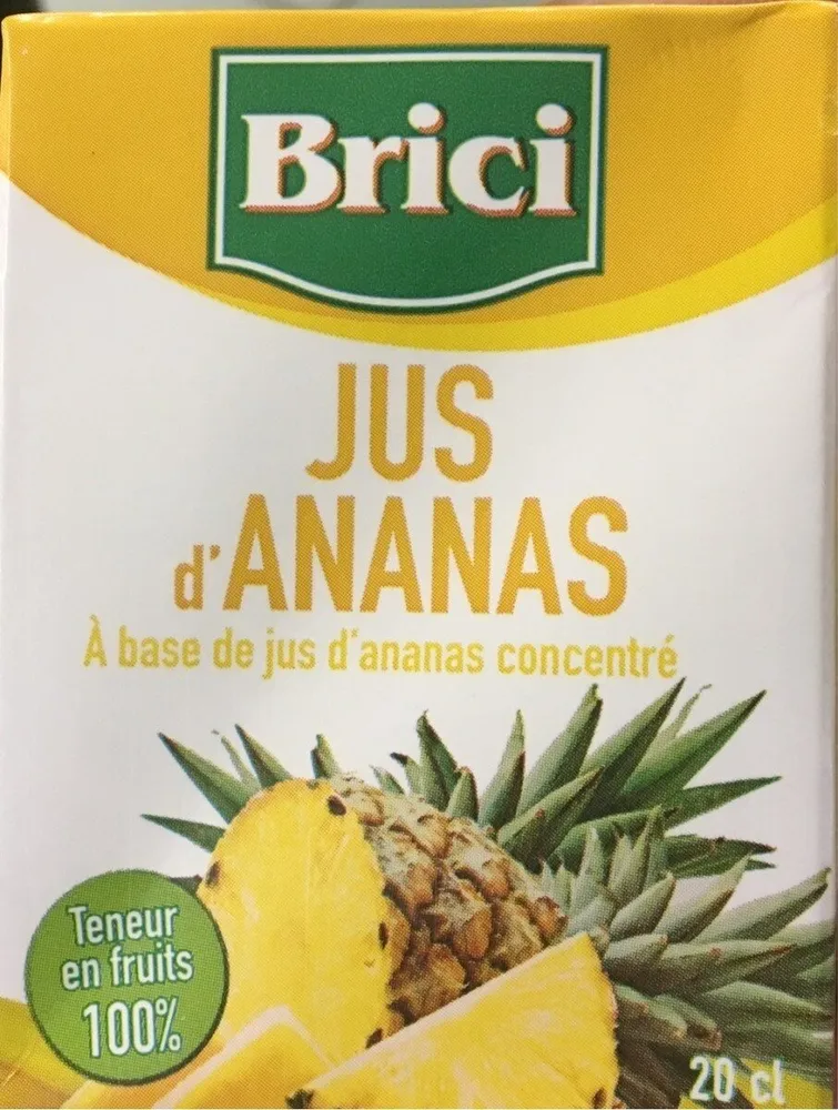 Jus d'ananas