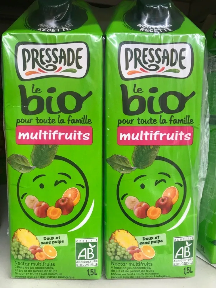 Nectars multifruits
