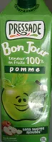 Jus de pomme sans sucres ajoutés