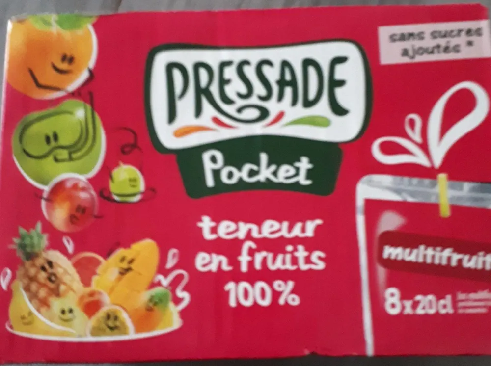 Pressade pocket