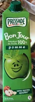 Jus de pomme à base de jus concentré