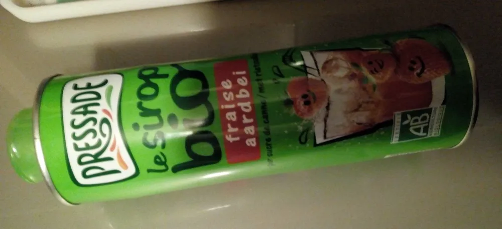 Sirop fraises