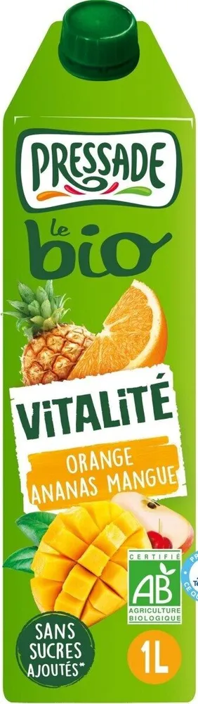 VITALITÉ ORANGE ANANAS MANGUE