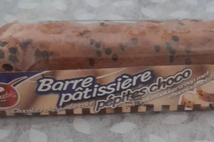 Barre de pâtissère pépites au chocolat