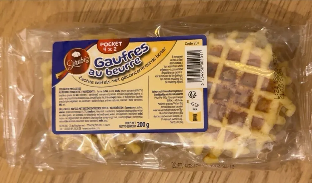 Gaufres au beurre
