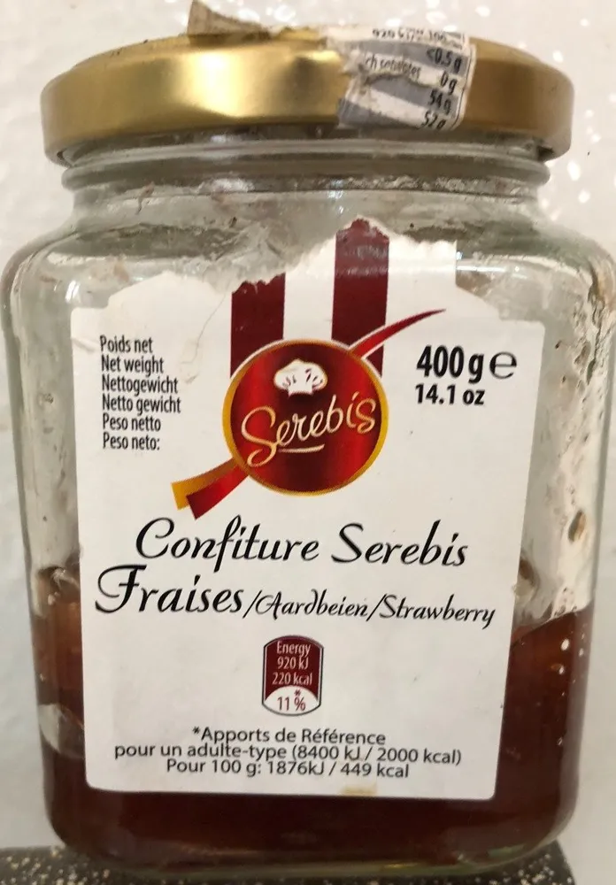 6 Paquets De Confiture à La Fraise (50%)