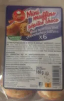 Mini muffins pépites choco
