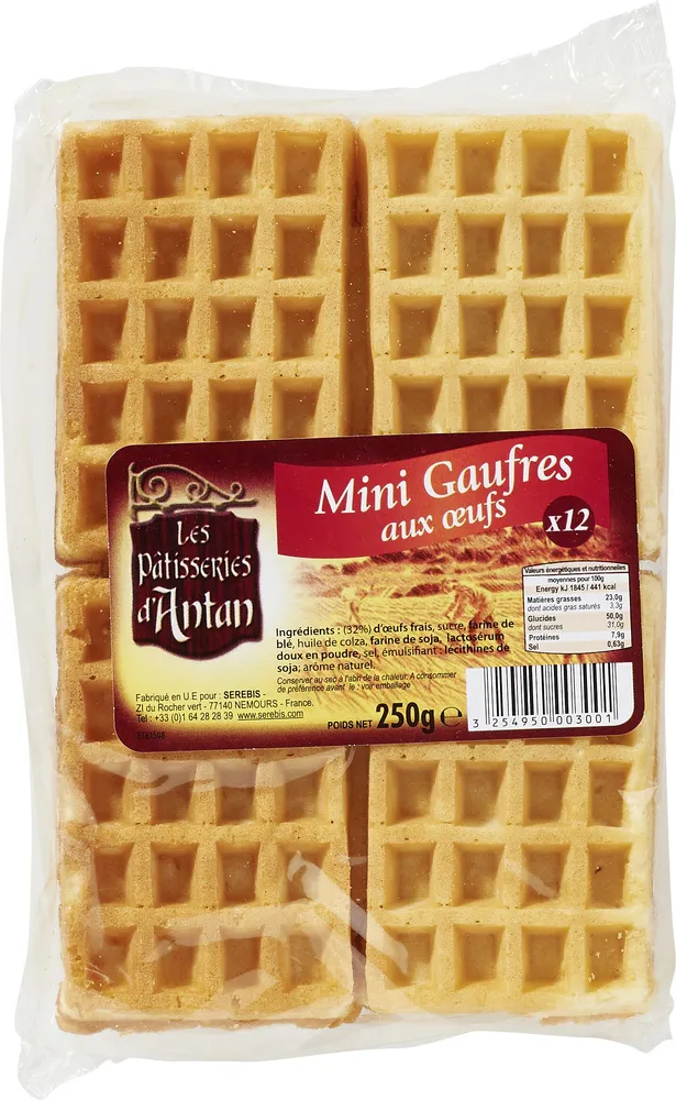 Mini gaufres aux œufs