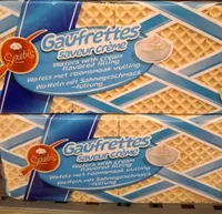 Gaufrette saveur crème