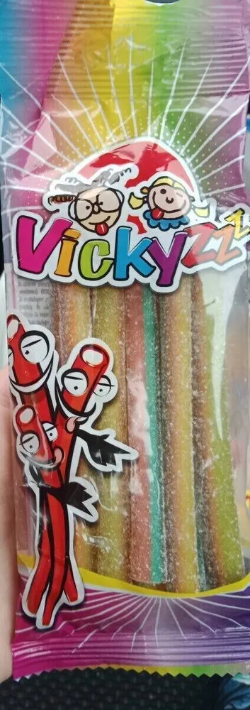 Baton multicolore acides