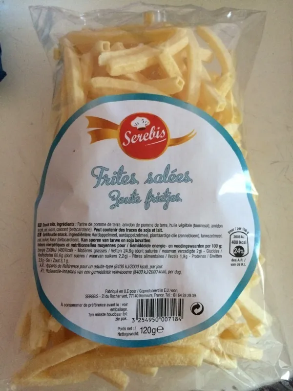 Frites salées