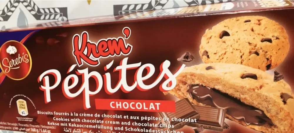 De Krem' Pépites Chocolat Cookies Aux Pépites