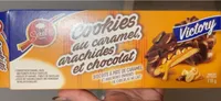 Cookies au caramel, arachide et chocolat