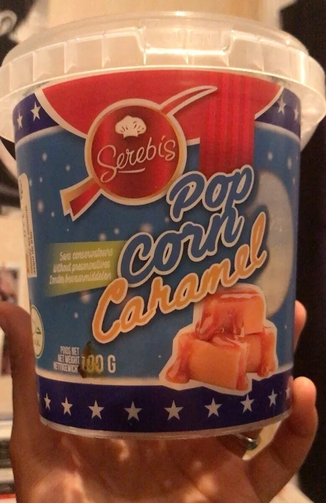 pop corn caramel