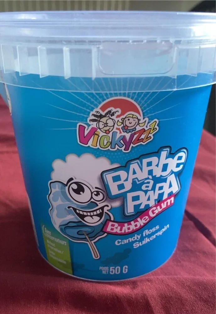 Barbe a papa buble gum