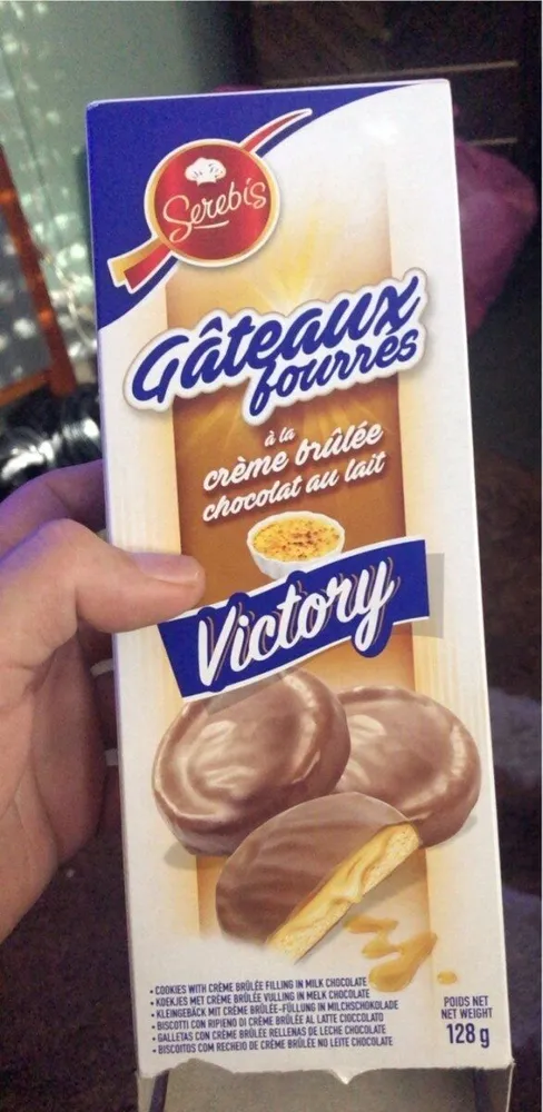 Gâteaux fourrés