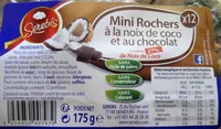Mini Rochers à la Noix de Coco et au Chocolat
