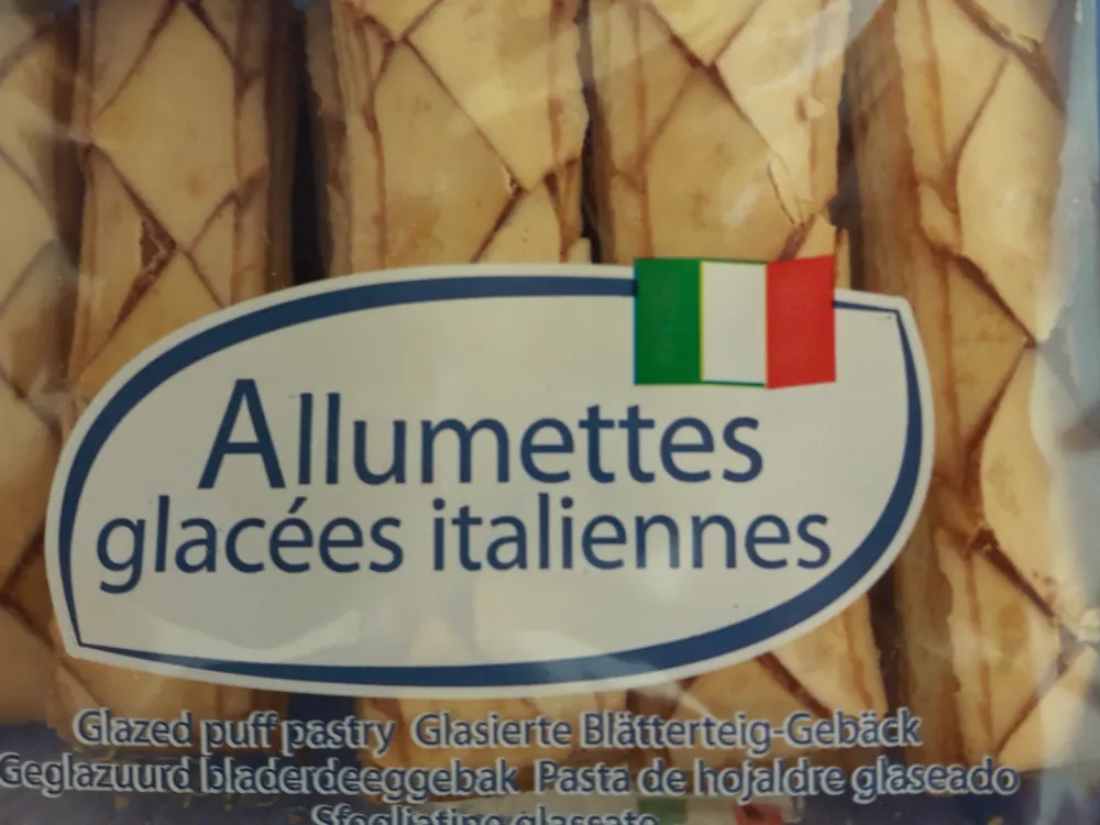 Allumettes glacées italiennes