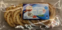 Tartelettes à la noix de coco et à la fraise