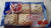 Carrés aux pommes