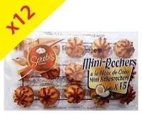 12 Paquets De Mini Rocher Coco (250 G)