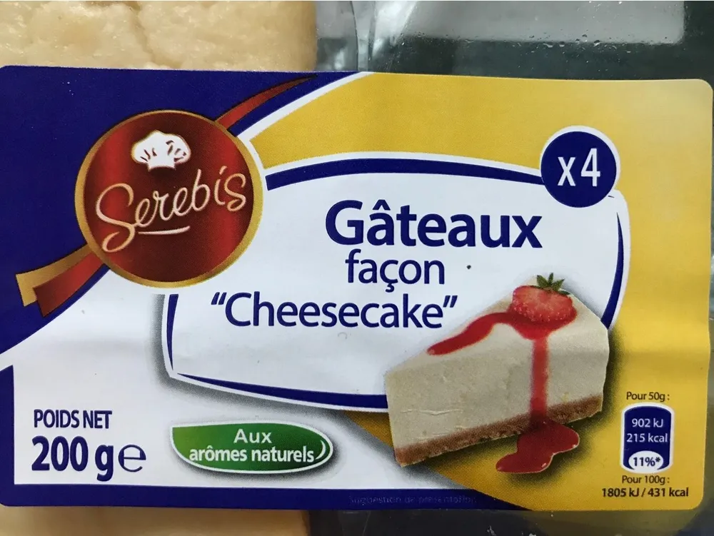 Gateaux facçon cheesecake