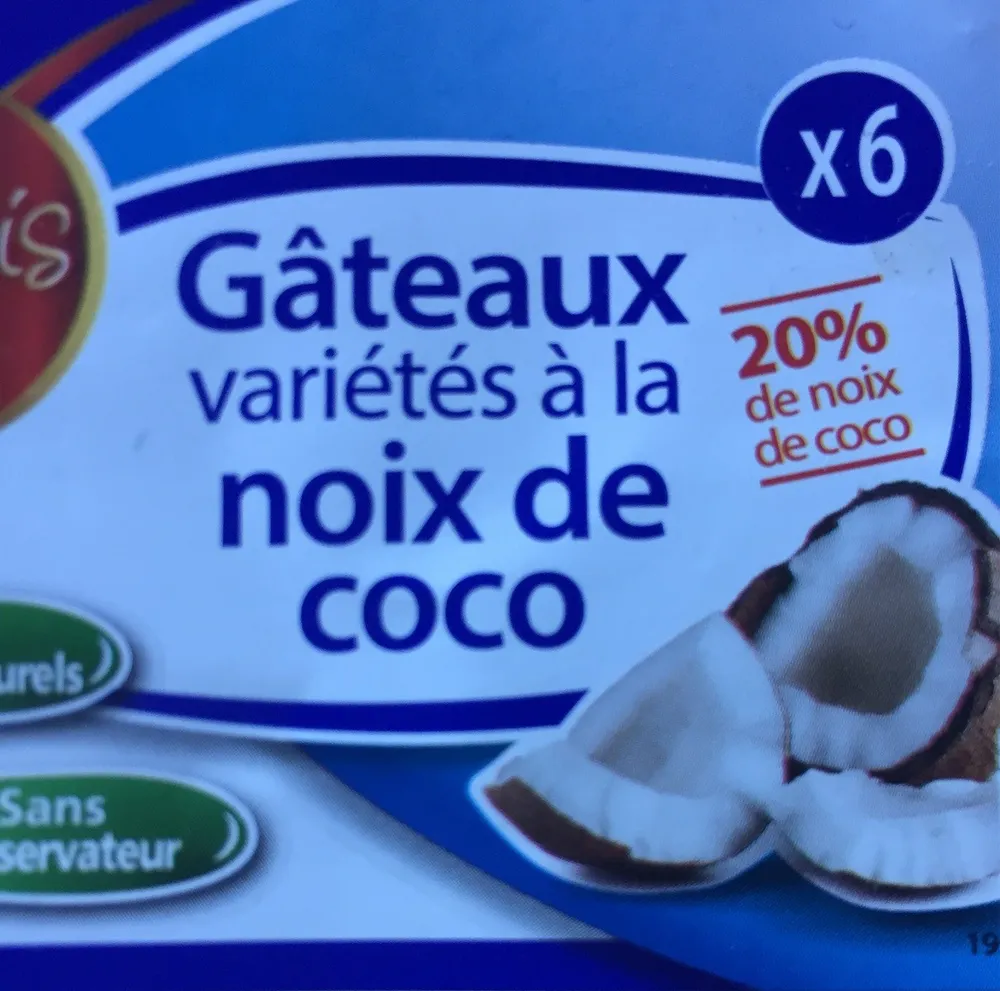 Gateaux noix de coco