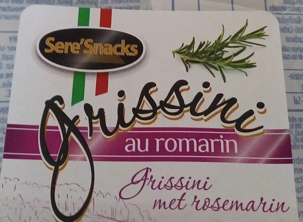 Grissini au romarin