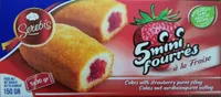 Mini fourrés à la fraise SEREBIS