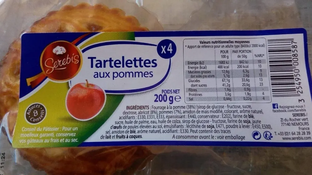 Tartelettes aux pommes