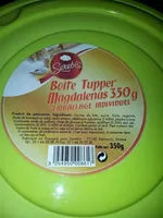 X12 madeleines espagnoles 350G boîte plastique
