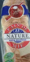 Pain de mie nature